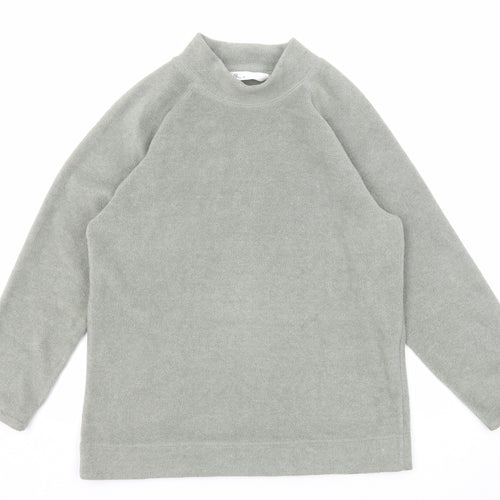 BHS Womens Grey Polyester Pullover Sweatshirt Size 10