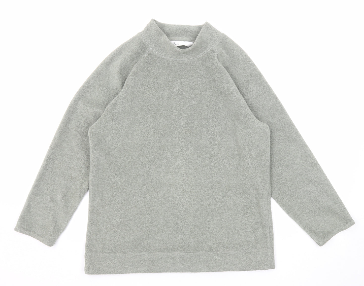 BHS Womens Grey Polyester Pullover Sweatshirt Size 10