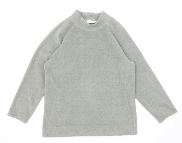 BHS Womens Grey Polyester Pullover Sweatshirt Size 10