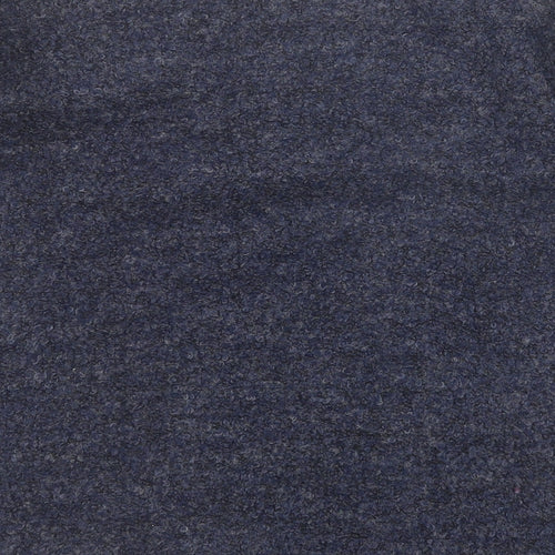 NEXT Womens Blue Boat Neck Polyester Pullover Jumper Size 8