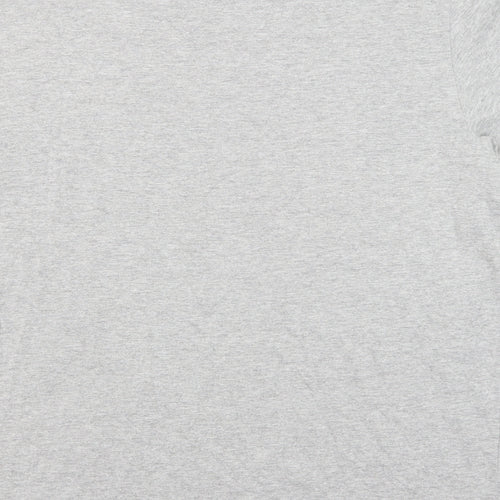 Mountain Warehouse Mens Grey Cotton T-Shirt Size L Round Neck