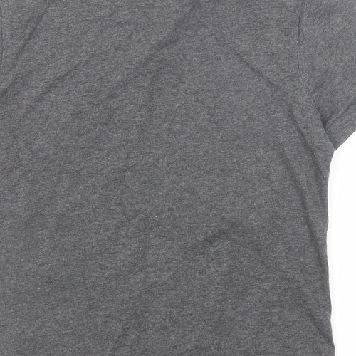 Star Wars Boys Grey Cotton Basic T-Shirt Size 7-8 Years Round Neck Pullover - Future Jed! Just Like Father