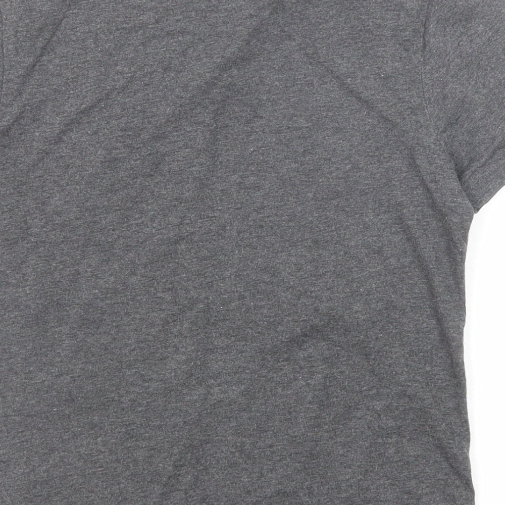 Star Wars Boys Grey Cotton Basic T-Shirt Size 7-8 Years Round Neck Pullover - Future Jed! Just Like Father
