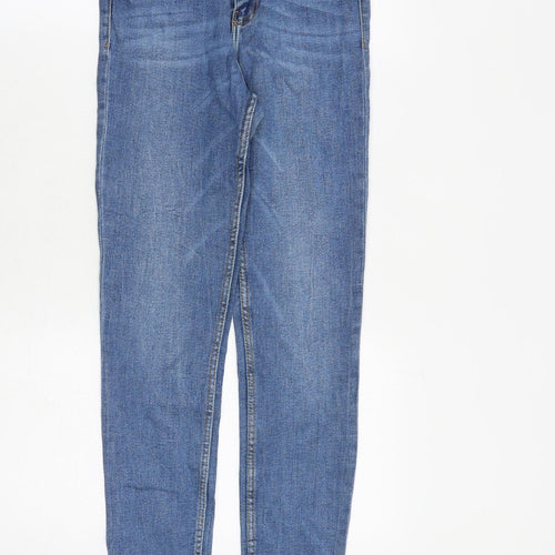 TRF Womens Blue Polyester Skinny Jeans Size 24 in Slim Zip
