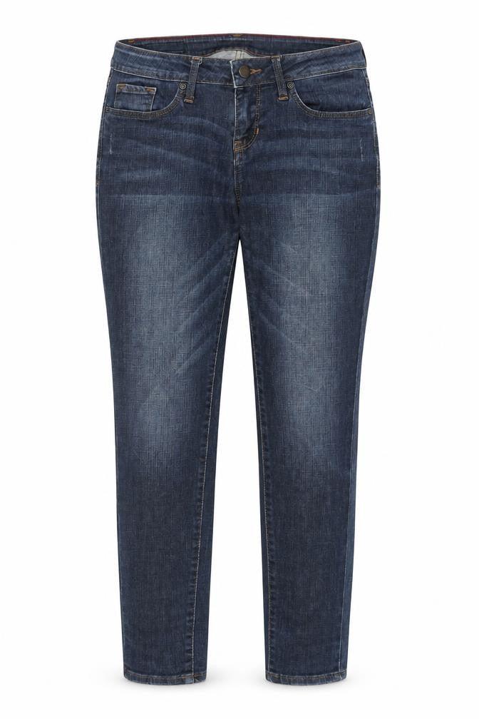 Authentic Brand Womens Blue Cotton Skinny Jeans Size 29 in Regular Zip