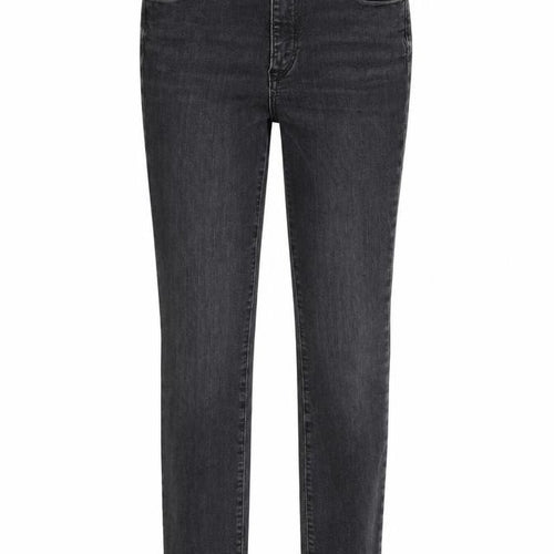 H&M Womens Grey Cotton Skinny Jeans Size 27 in Regular Zip