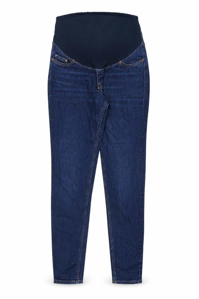 H&M Womens Blue Cotton Skinny Jeans Size S Extra-Slim