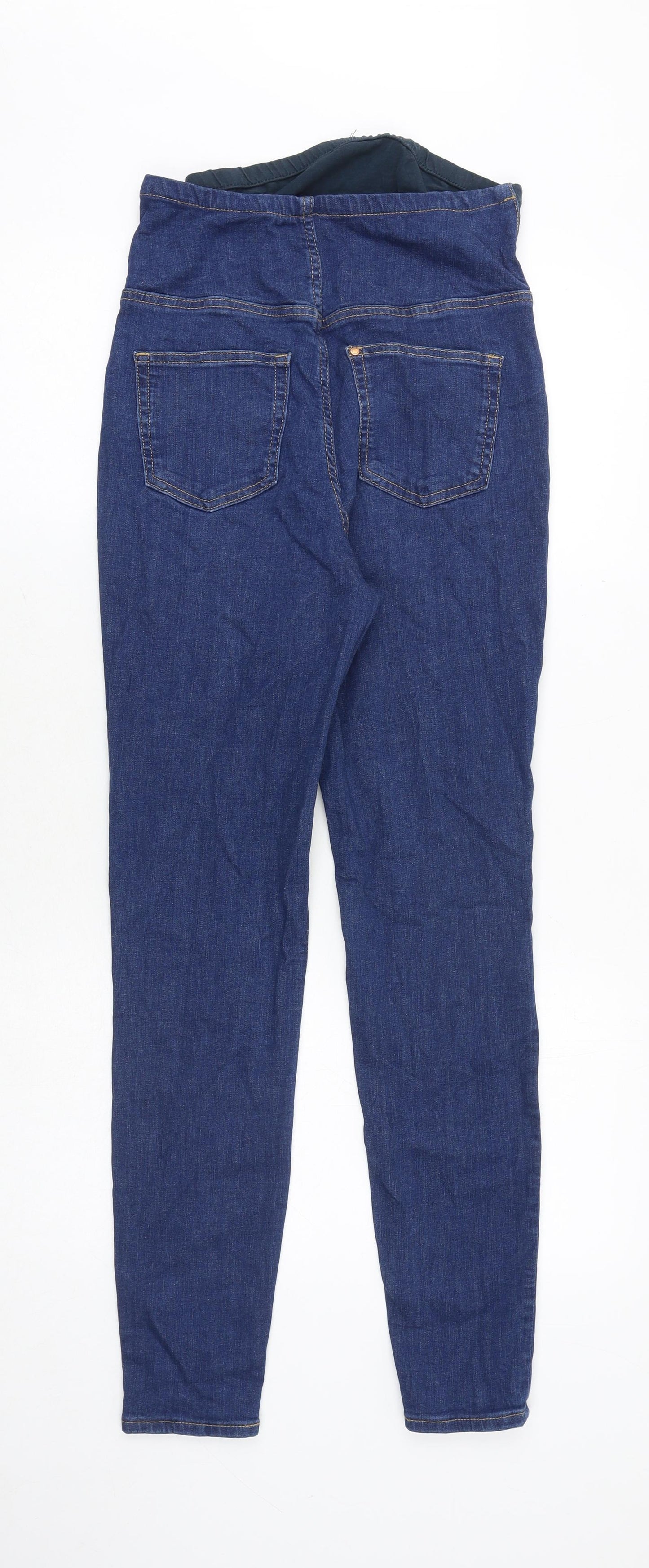 H&M Womens Blue Cotton Skinny Jeans Size S Extra-Slim