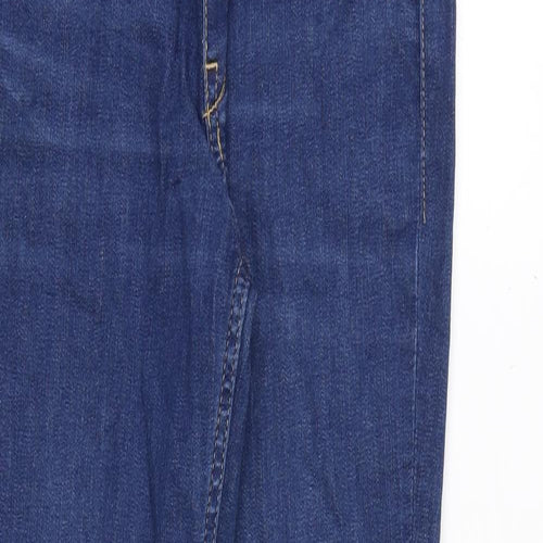 H&M Womens Blue Cotton Skinny Jeans Size S Extra-Slim