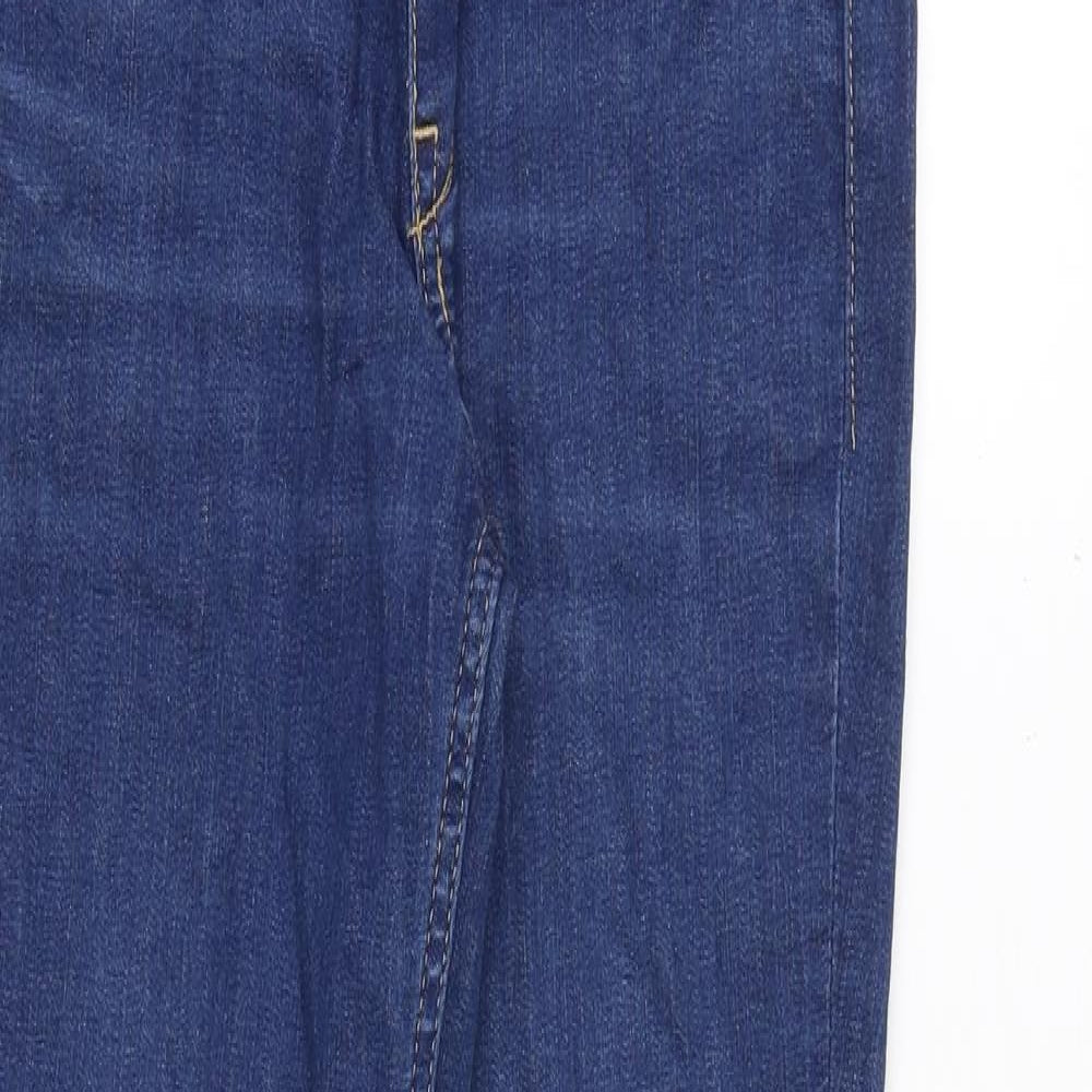 H&M Womens Blue Cotton Skinny Jeans Size S Extra-Slim