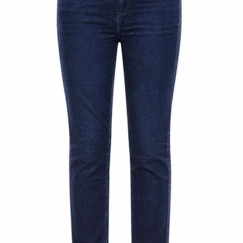 Topshop Womens Blue Cotton Skinny Jeans Size 26 in L30 in Regular Zip