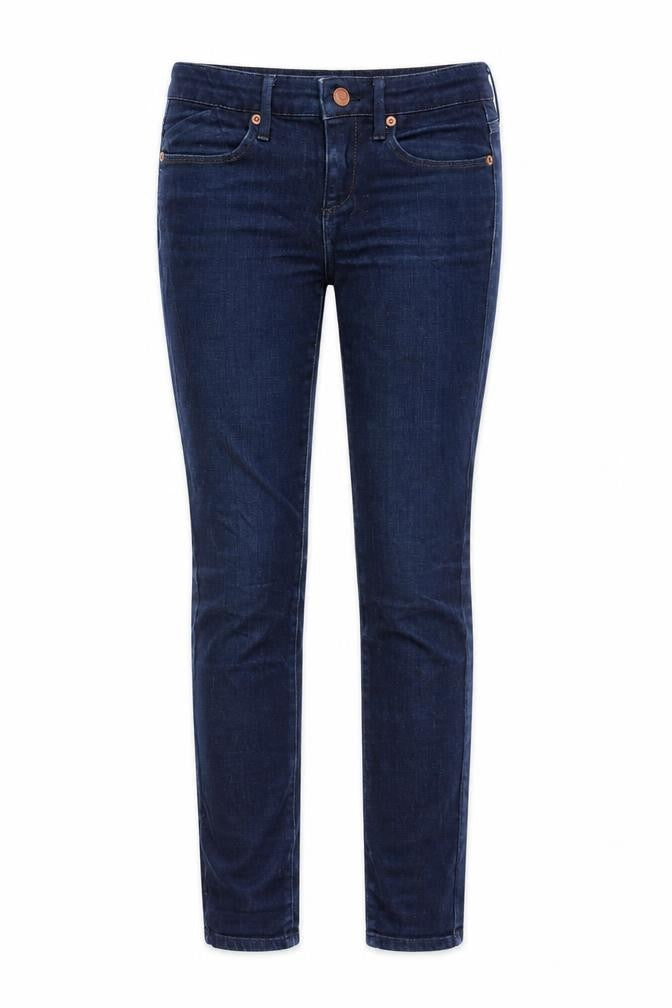 Topshop Womens Blue Cotton Skinny Jeans Size 26 in L30 in Regular Zip