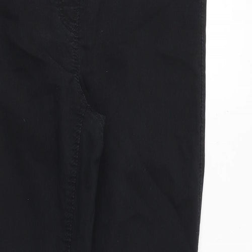 H&M Womens Black Polyester Skinny Jeans Size 31 in Regular