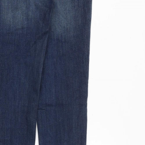 Levi's Womens Blue Cotton Skinny Jeans Size 26 in Regular Zip