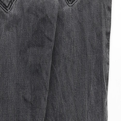 Levi's Mens Grey Cotton Skinny Jeans Size 32 in Regular Button