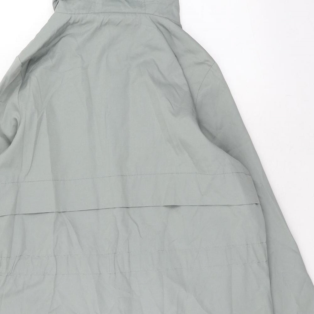 Apricot Womens Green Parka Coat Size 12 Zip
