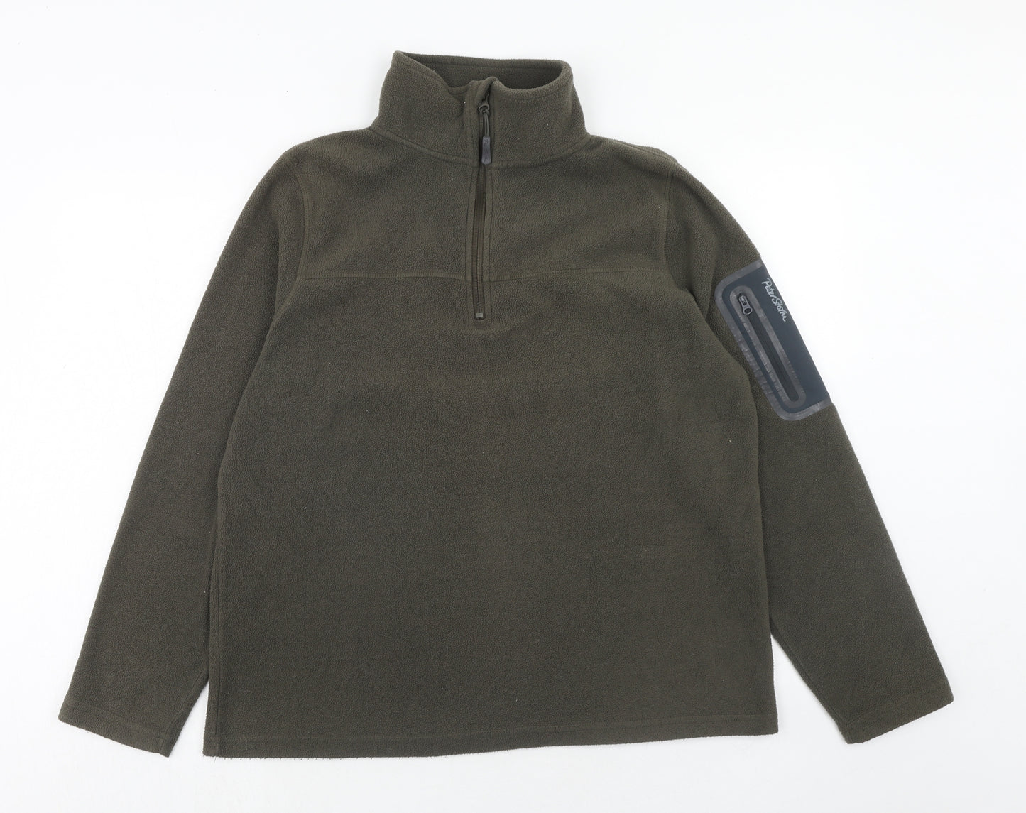 Peter Storm Mens Green Polyester Pullover Sweatshirt Size M