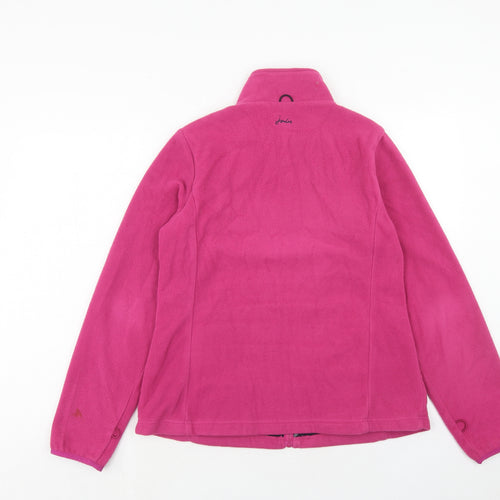 Joules Womens Pink Jacket Size 14 Zip