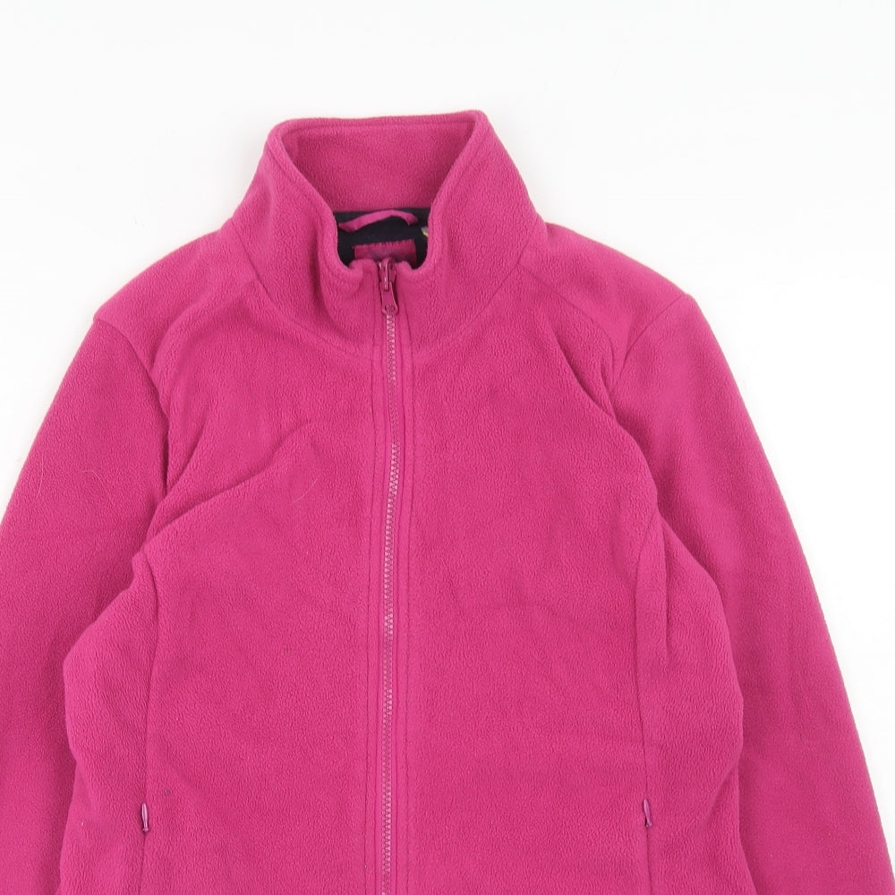 Joules Womens Pink Jacket Size 14 Zip
