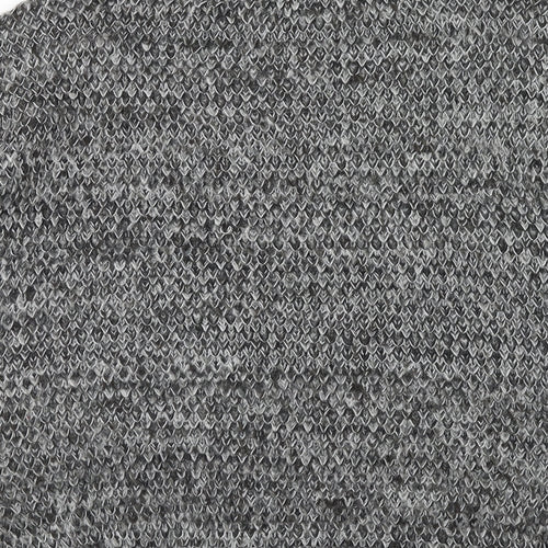 BHS Womens Grey High Neck Acrylic Pullover Jumper Size M