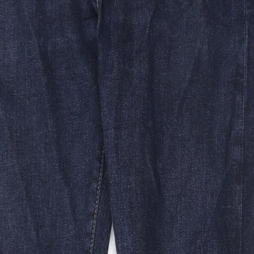 Signature by Levi Strauss & Co. Mens Blue Cotton Skinny Jeans Size 34 in L36 in Regular Zip