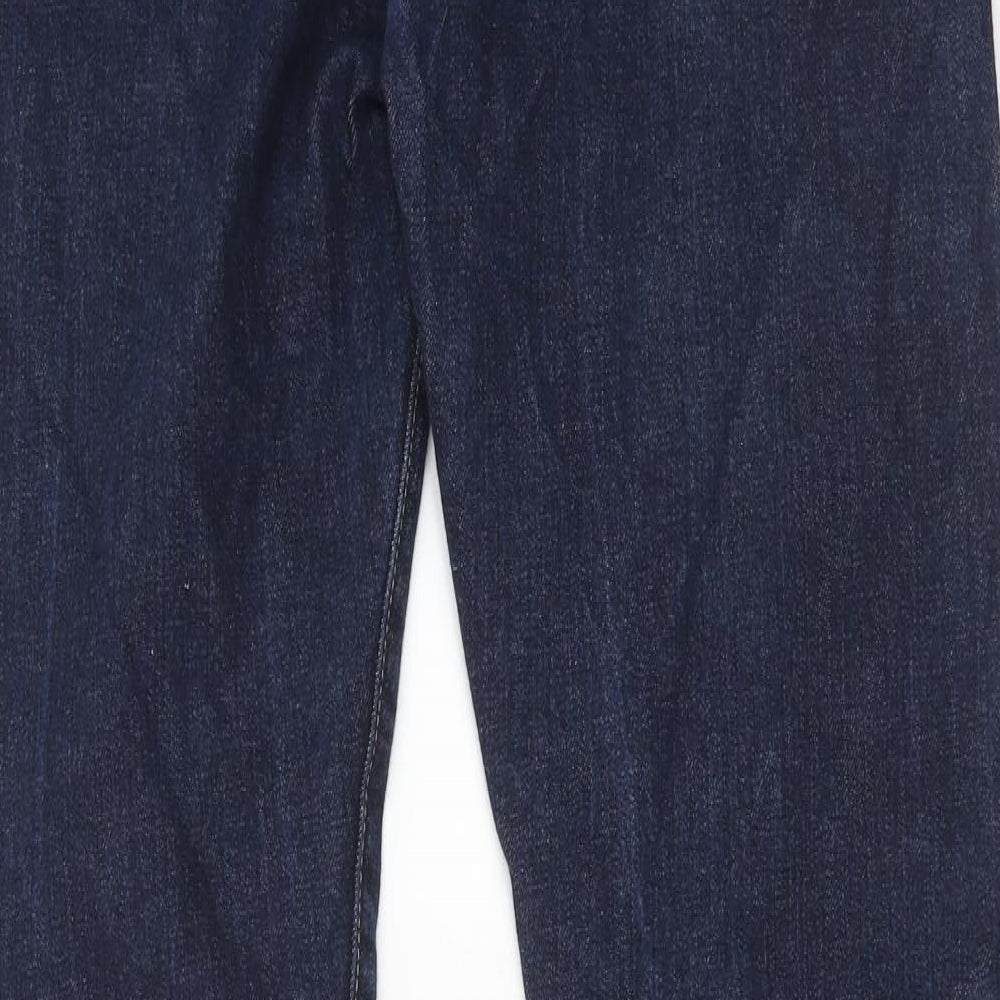 Signature by Levi Strauss & Co. Mens Blue Cotton Skinny Jeans Size 34 in L36 in Regular Zip