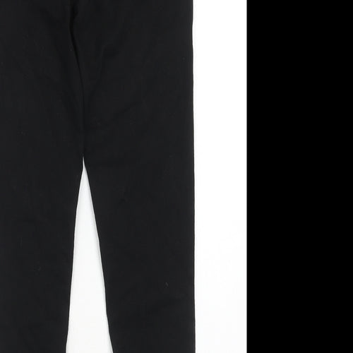 Dont Think Twice Womens Black Cotton Skinny Jeans Size 10 Regular Zip
