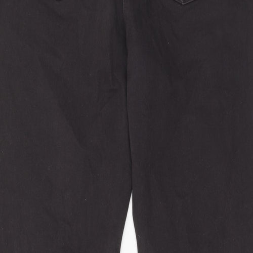 M&Co Womens Black Cotton Jegging Jeans Size 20 Regular