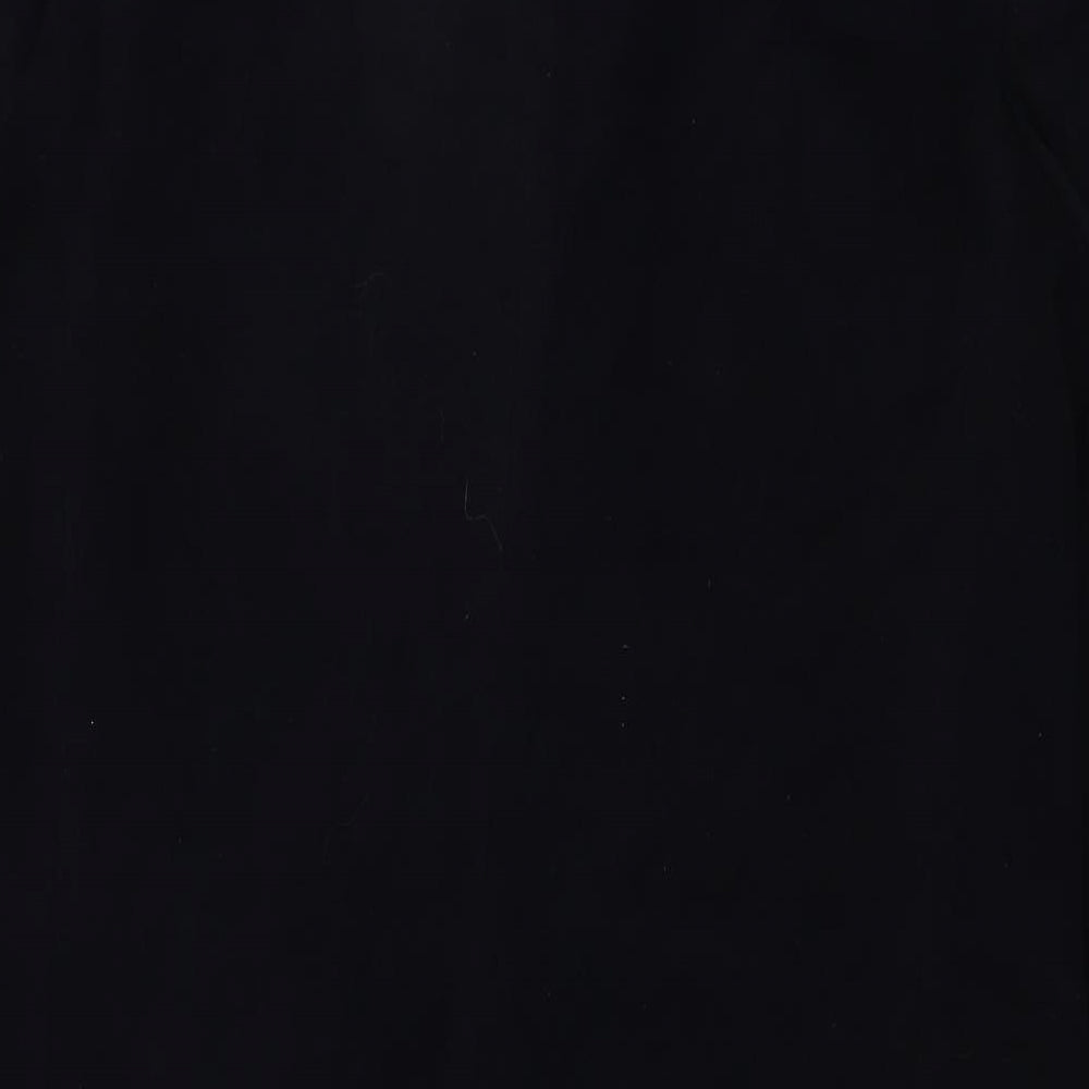 Marks and Spencer Mens Black Pea Coat Coat Size 2XL Button