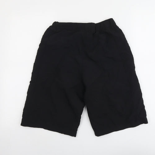 Muddy Fox Mens Black Nylon Sweat Shorts Size XS L11 in Regular Drawstring