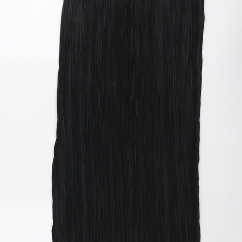 Masai Womens Black Polyester A-Line Skirt Size XS