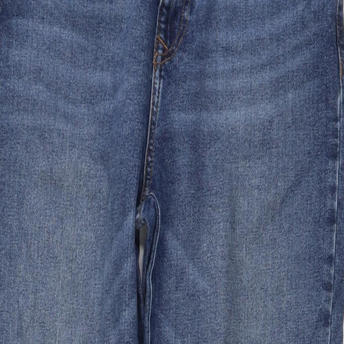 FOREVER 21 Womens Blue Cotton Skinny Jeans Size 29 in L24 in Regular Button