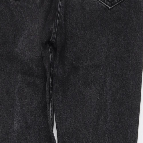 BDG Womens Grey Cotton Mom Jeans Size 32 in L32 in Regular Button