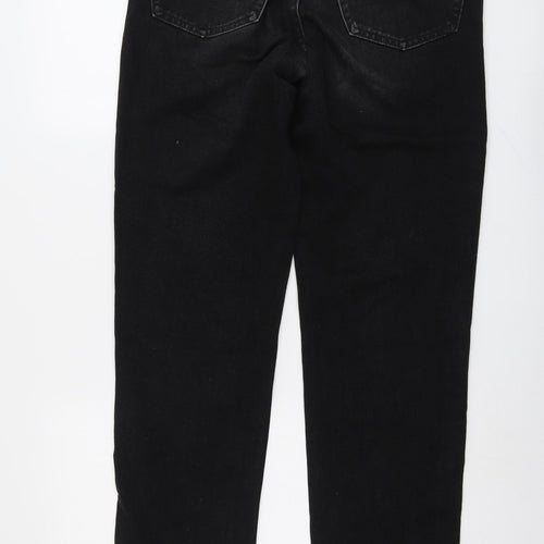 Pepe Jeans Mens Black Cotton Straight Jeans Size 34 in L31 in Regular Button