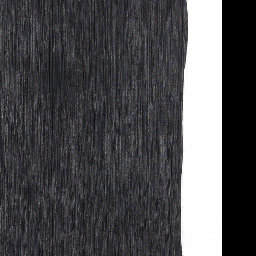 Principles Womens Black Polyester A-Line Size 14 Round Neck Pullover