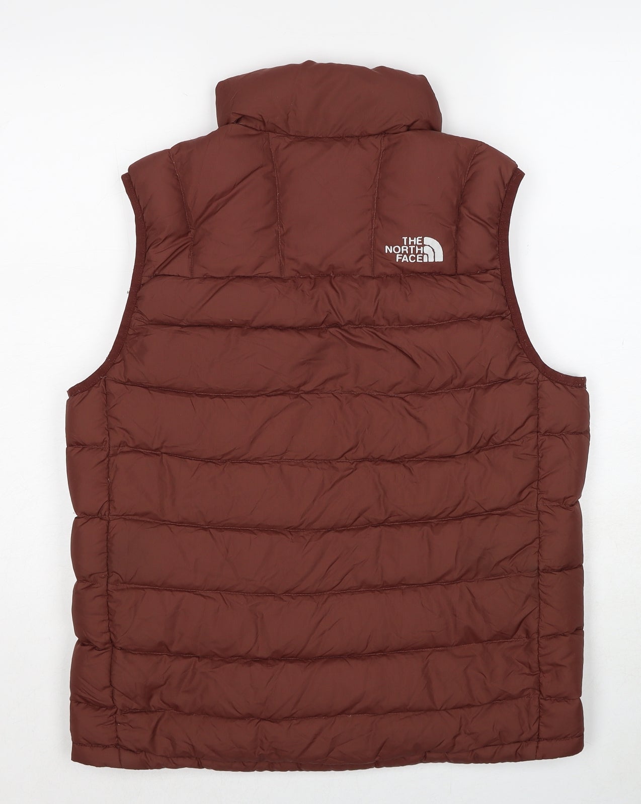 The North Face Mens Brown Gilet Jacket Size M Zip