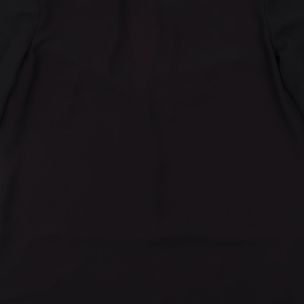 Jacques Vert Womens Black Jacket Blazer Size 16 Button