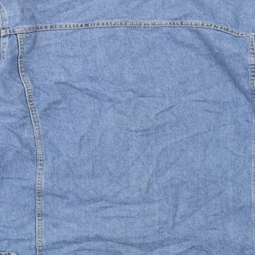 Amor Lux Mens Blue Jacket Size M Button