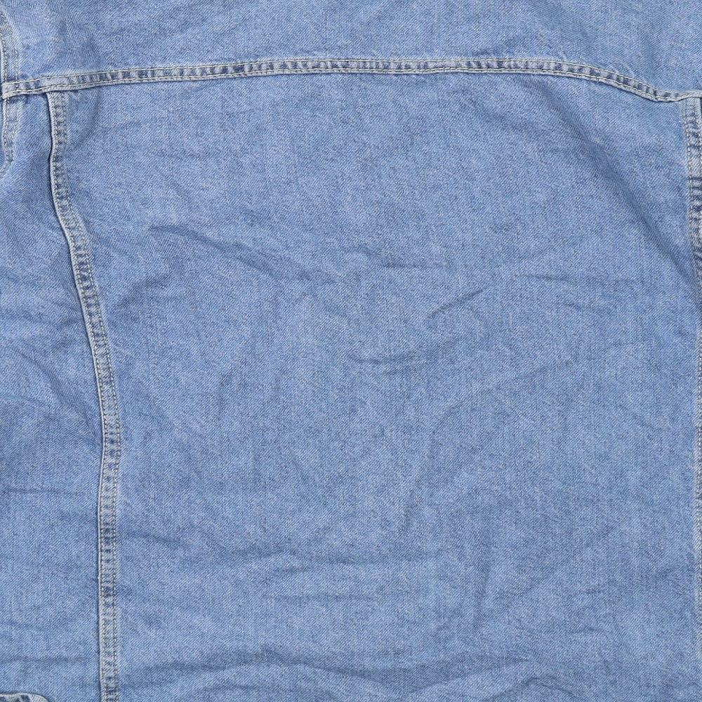 Amor Lux Mens Blue Jacket Size M Button