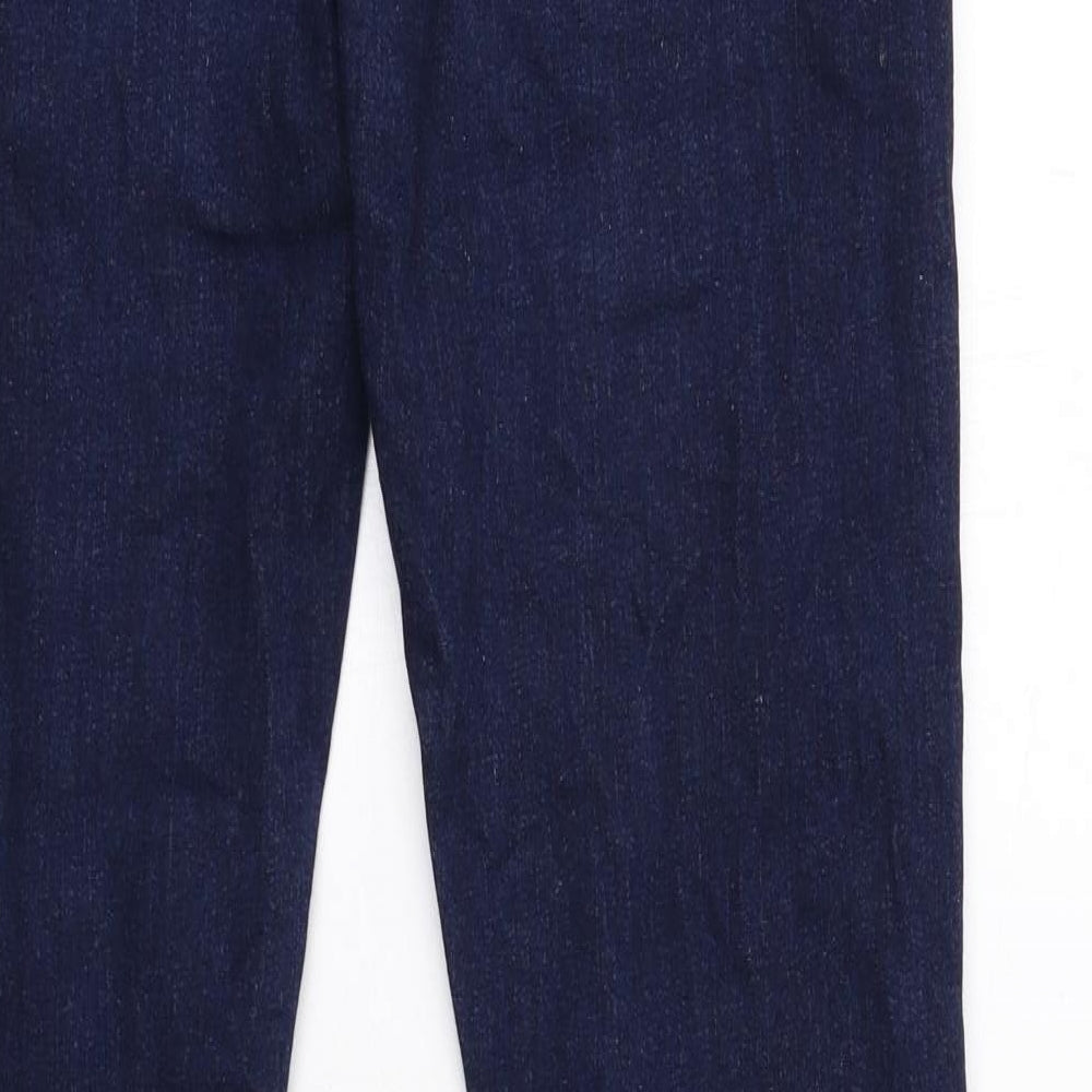 NEXT Mens Blue Cotton Skinny Jeans Size 32 in Regular Zip