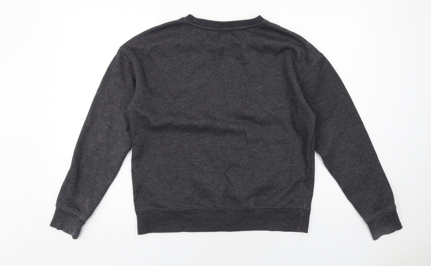 The Simpsons Womens Grey Polyester Pullover Sweatshirt Size XS Pullover