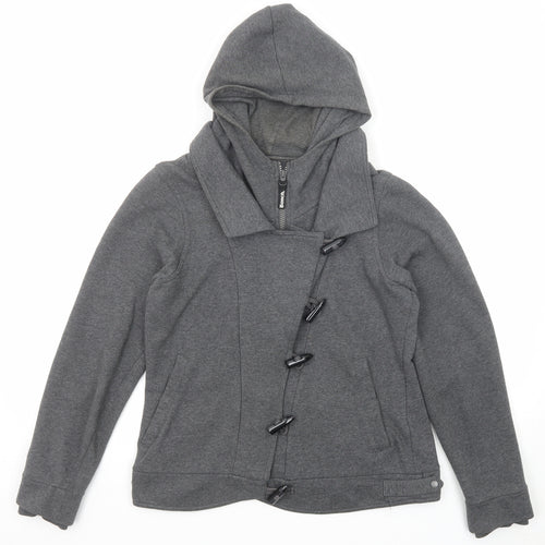 Bench Womens Grey Jacket Size M Zip