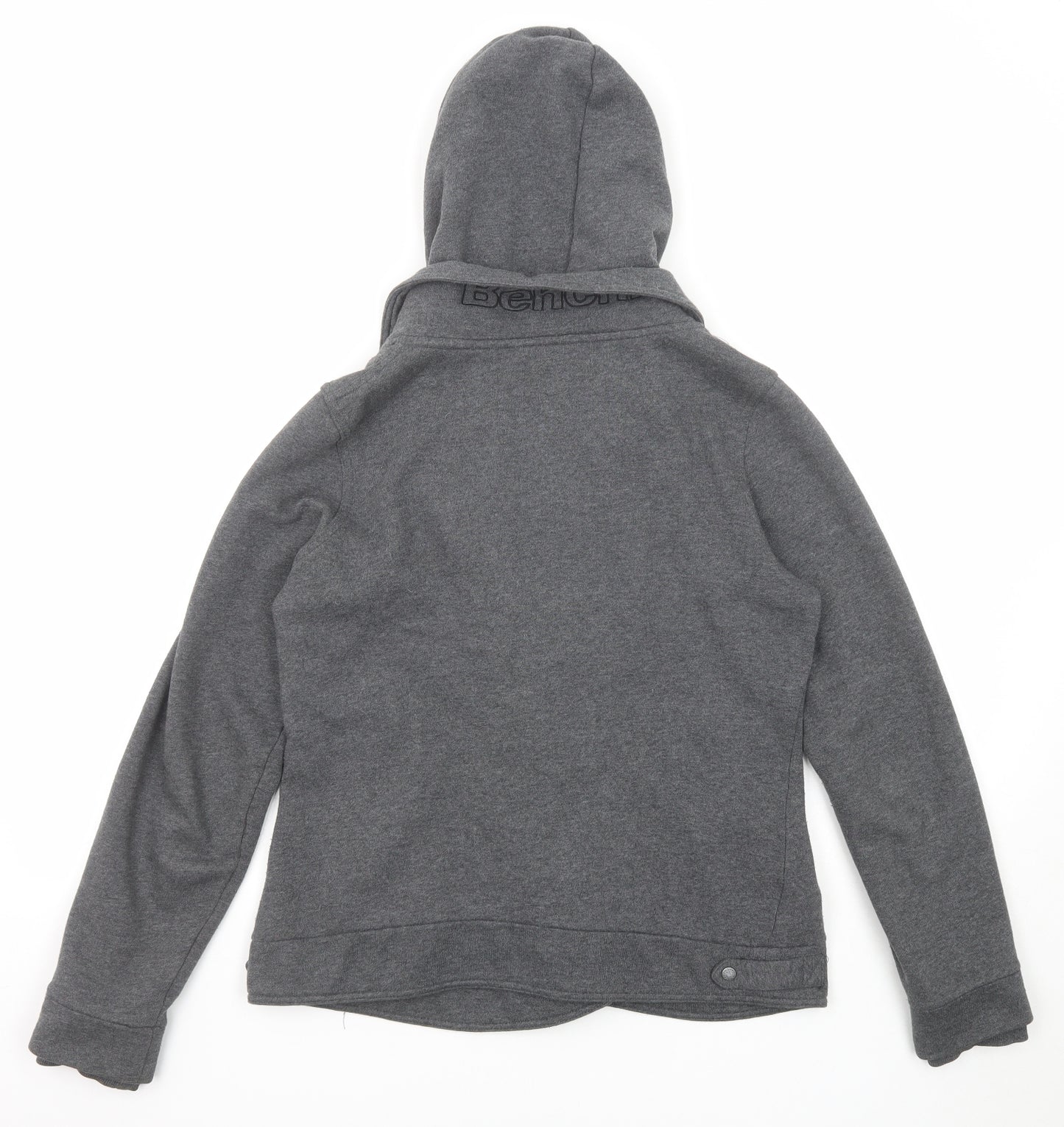 Bench Womens Grey Jacket Size M Zip