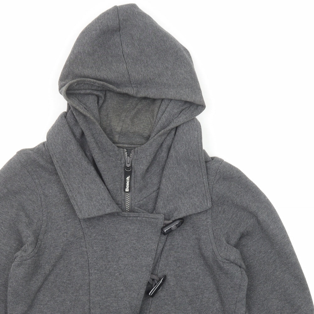 Bench Womens Grey Jacket Size M Zip