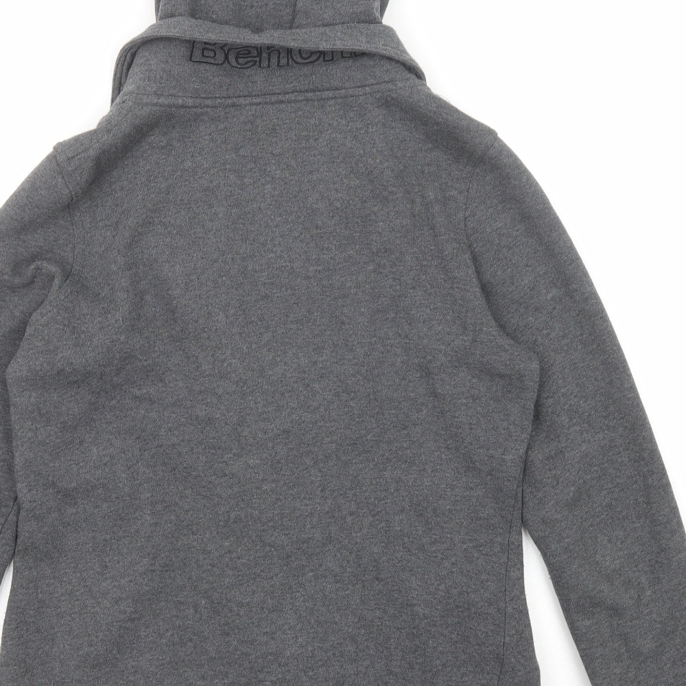 Bench Womens Grey Jacket Size M Zip