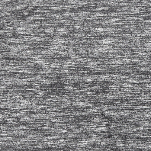 Divided by H&M Womens Black Boat Neck Polyester Pullover Jumper Size M