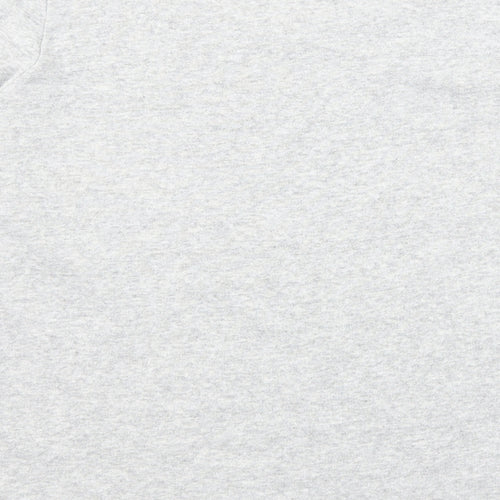 Marks and Spencer Womens Grey Cotton Pullover Sweatshirt Size 16 Pullover