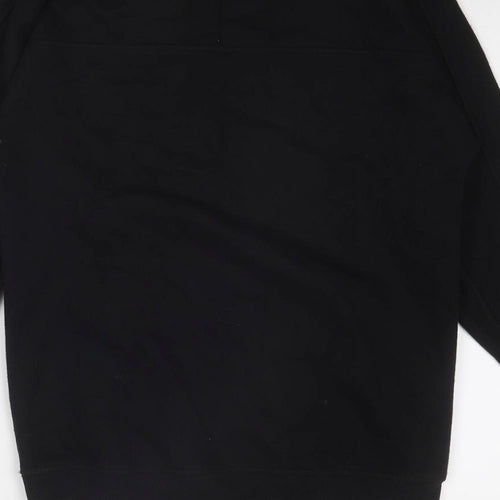 NEXT Womens Black Cotton Pullover Sweatshirt Size XS Pullover - Next Active
