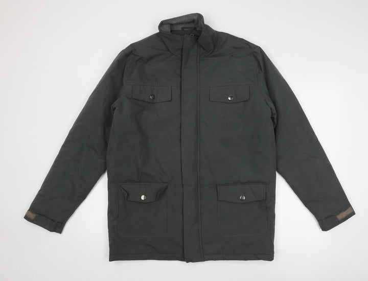 Carabou Mens Grey Jacket Size S Zip