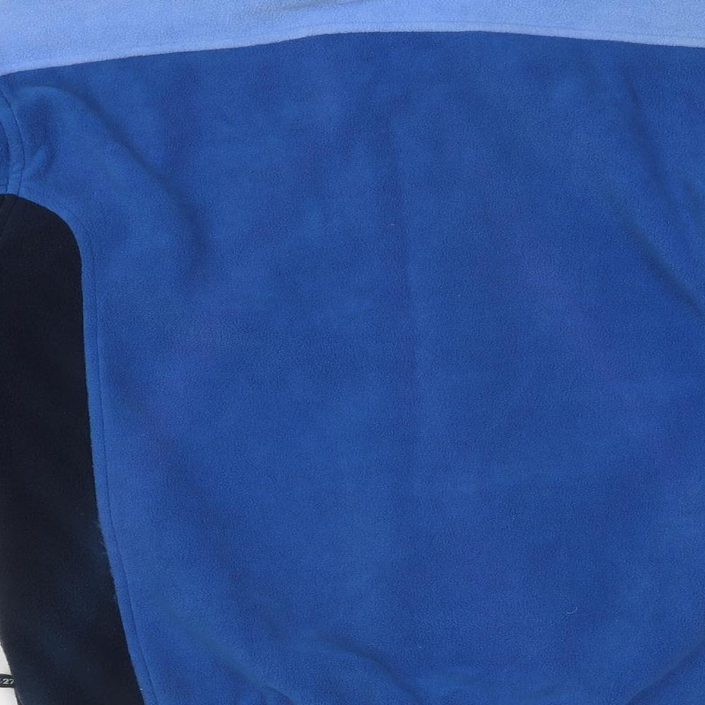 Boardwear Mens Blue Jacket Size M Zip - Colourblock